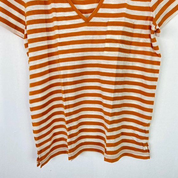 NWT Madewell Whisper Cotton V-Neck Pocket Tee - Picture 4 of 10